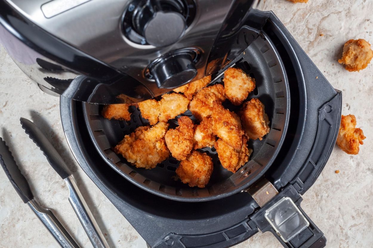 cooking in an air fryer
