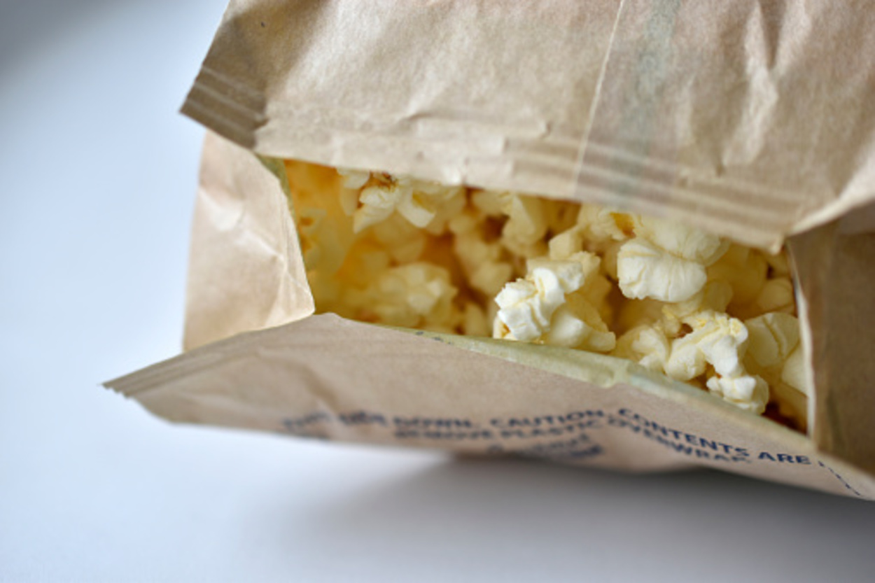 An image of a bag of popcorn