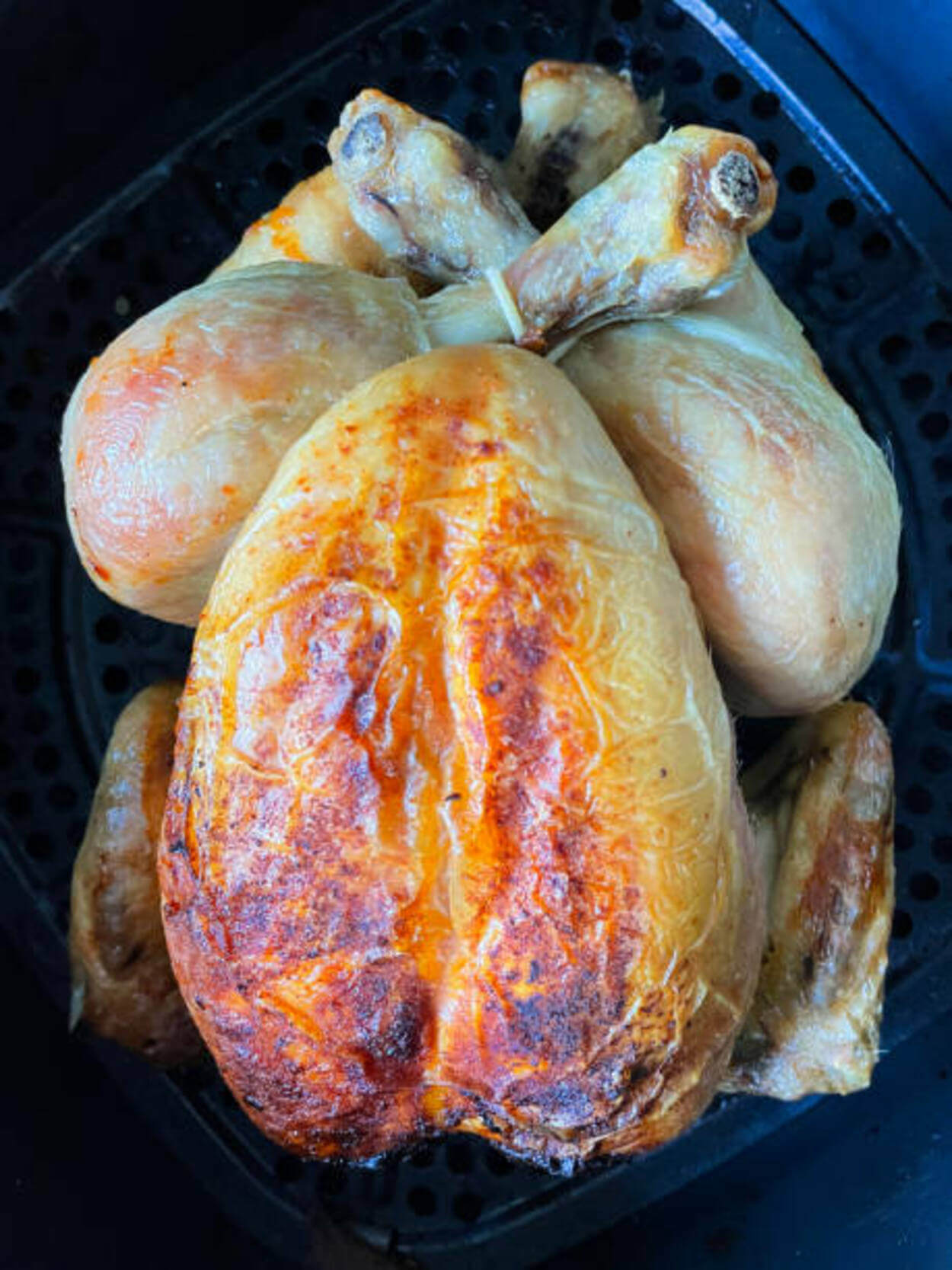 Whole chicken in the air fryer