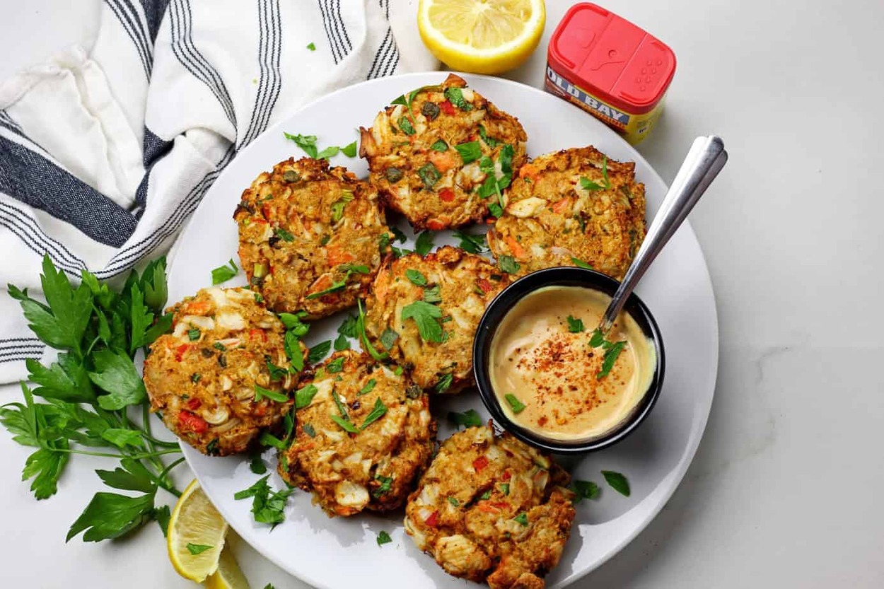 air fried crab cakes