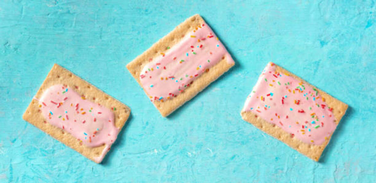 Make sure to poke holes in your pop-tarts to prevent any bubbling.