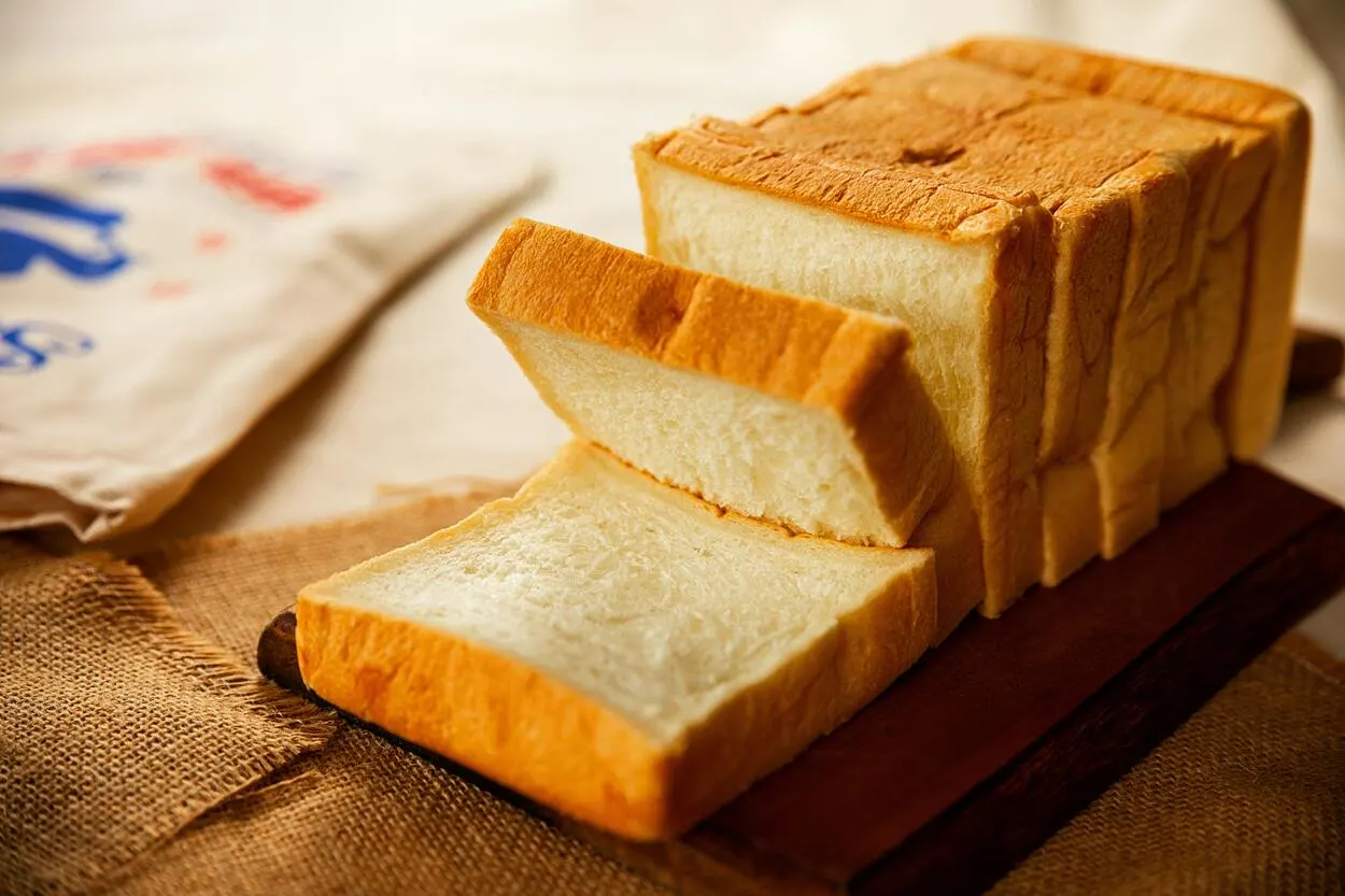 homemade bread. 