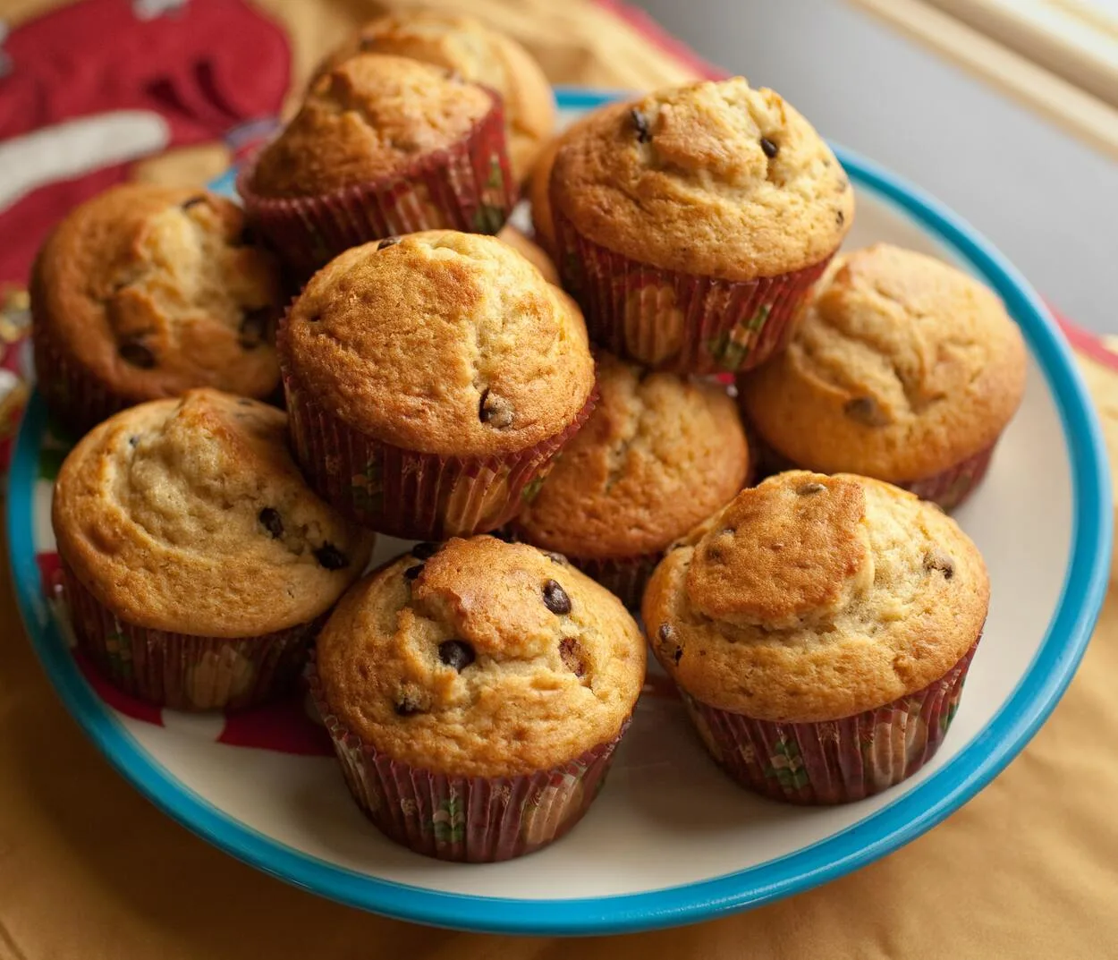 Perfectly baked muffins