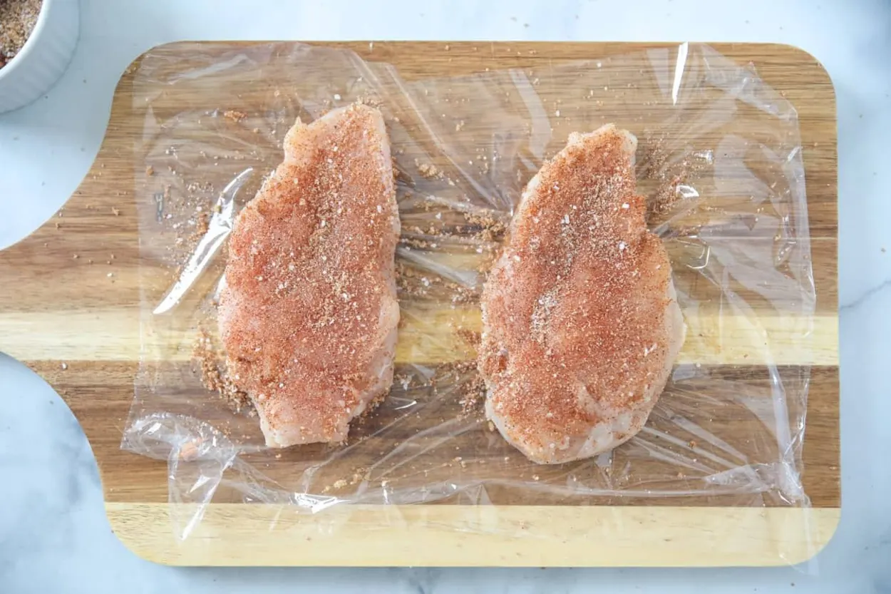 Chicken breasts for Air Fryer Peach Glazed Chicken