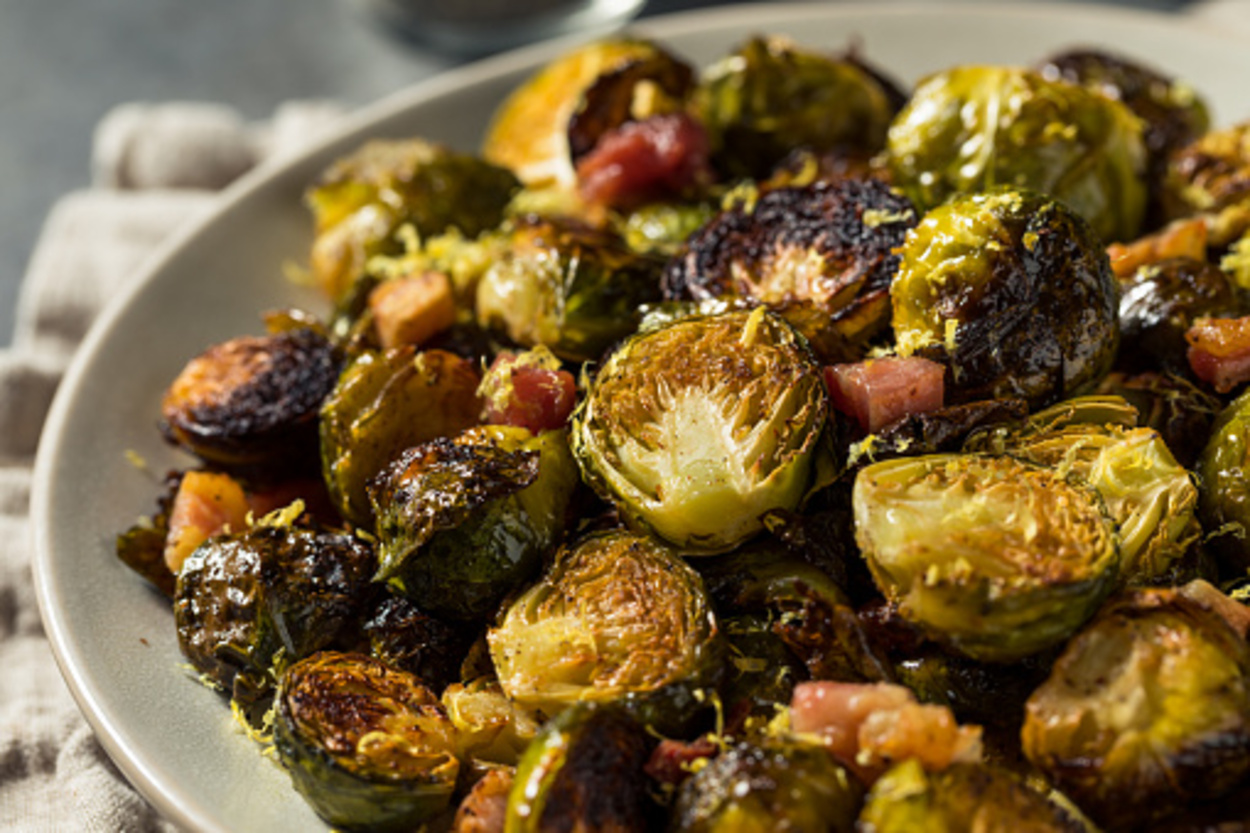 Pancetta with Brussel sprouts