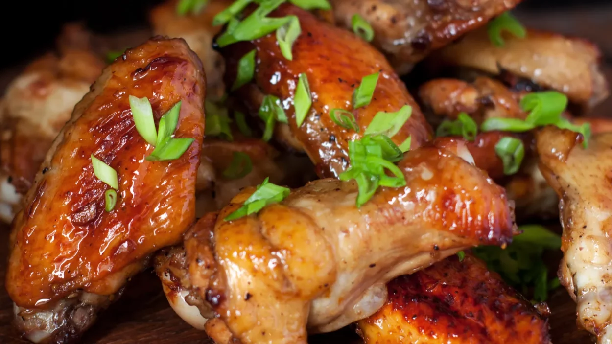 barbecue chicken wings